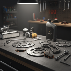 שמירה על הכלי: כל מה שצריך לדעת על חלפים קריטיים לאופנוע